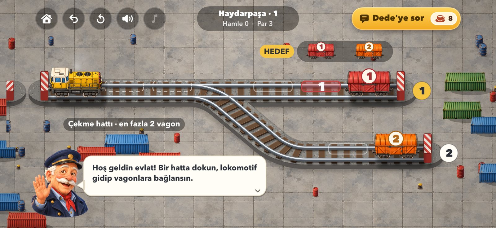 Haydarpaşa'da Behiç Dede ilk hamleyi anlatıyor